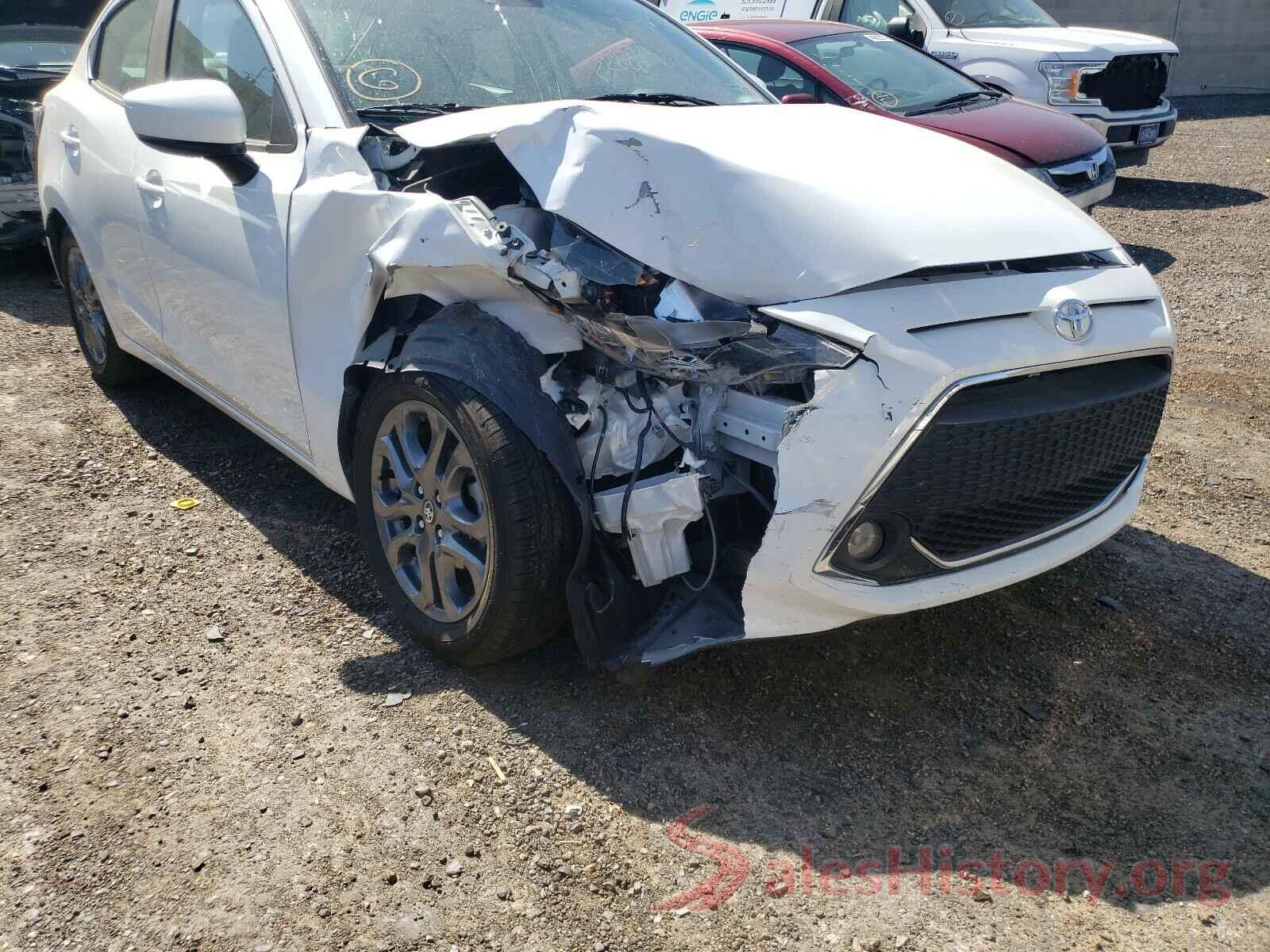 3MYDLBYV3LY705293 2020 TOYOTA YARIS