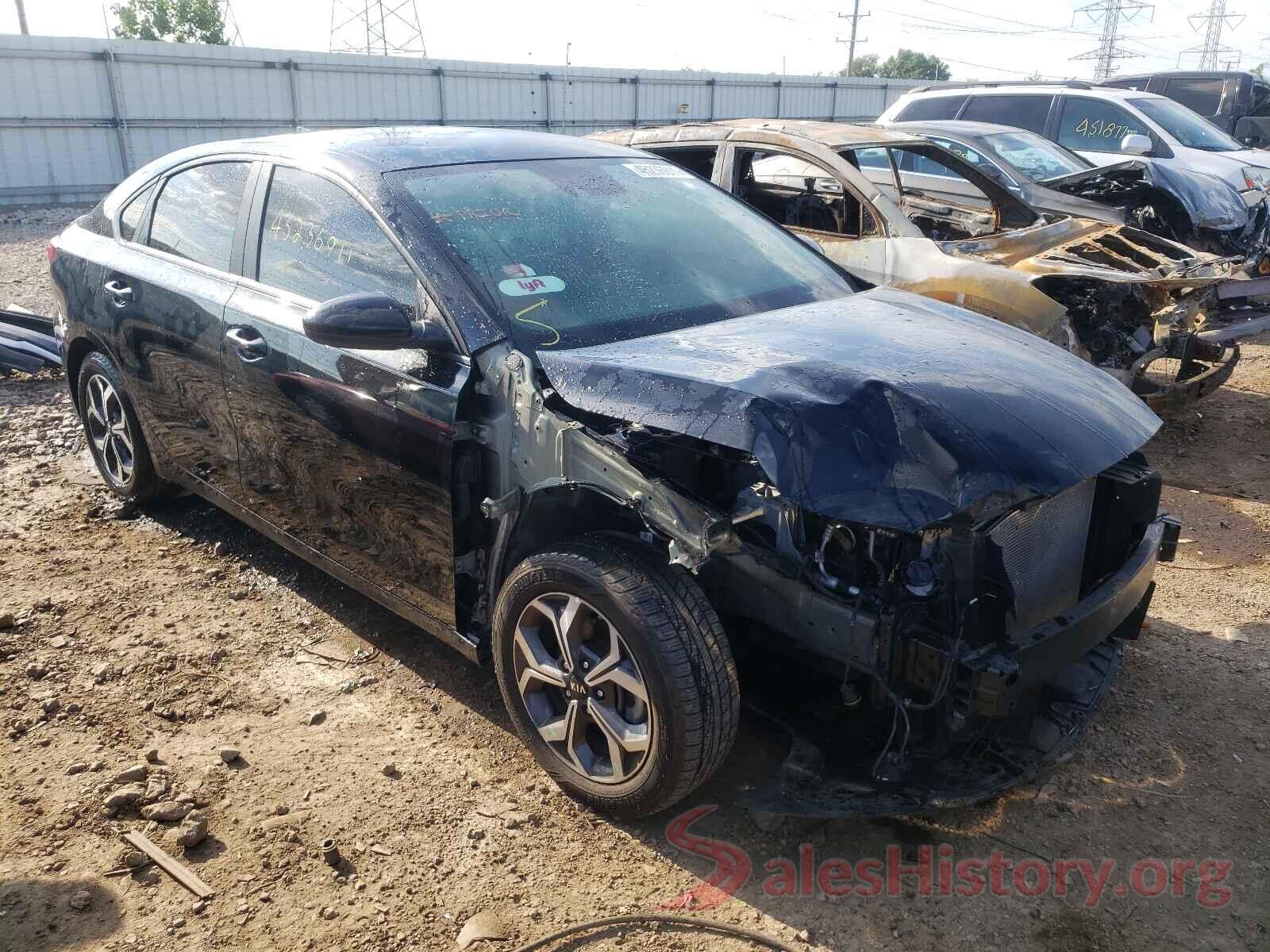 3KPF24AD4KE094245 2019 KIA FORTE