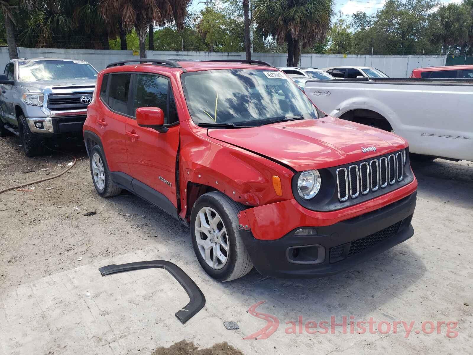 ZACCJABT3GPE12604 2016 JEEP RENEGADE