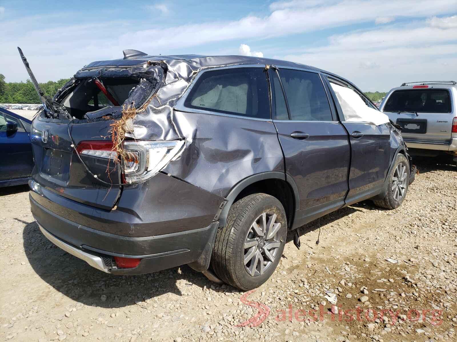 5FNYF5H54KB011313 2019 HONDA PILOT