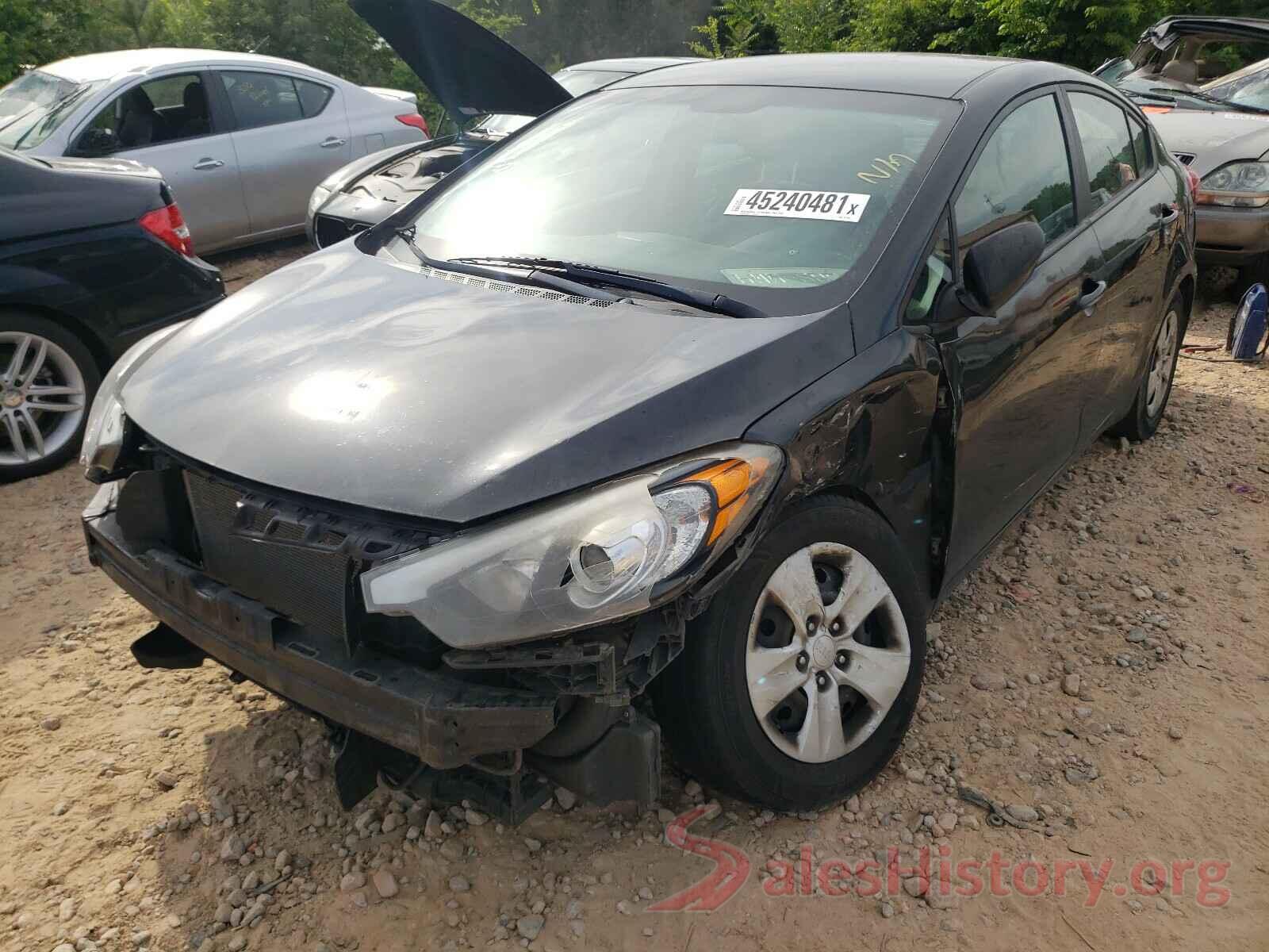 KNAFK4A61G5615259 2016 KIA FORTE