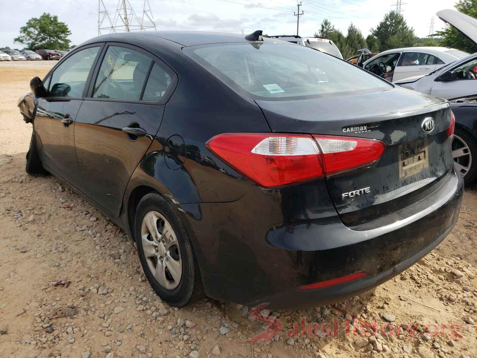 KNAFK4A61G5615259 2016 KIA FORTE