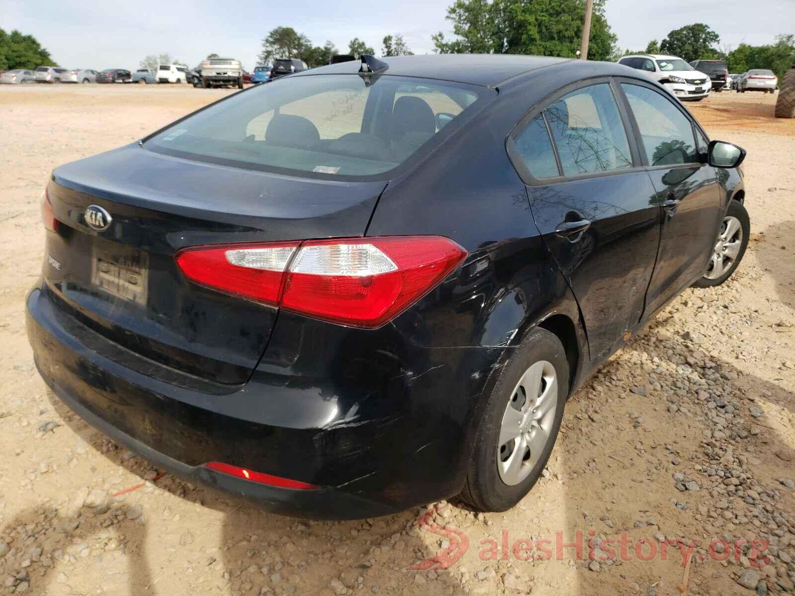 KNAFK4A61G5615259 2016 KIA FORTE