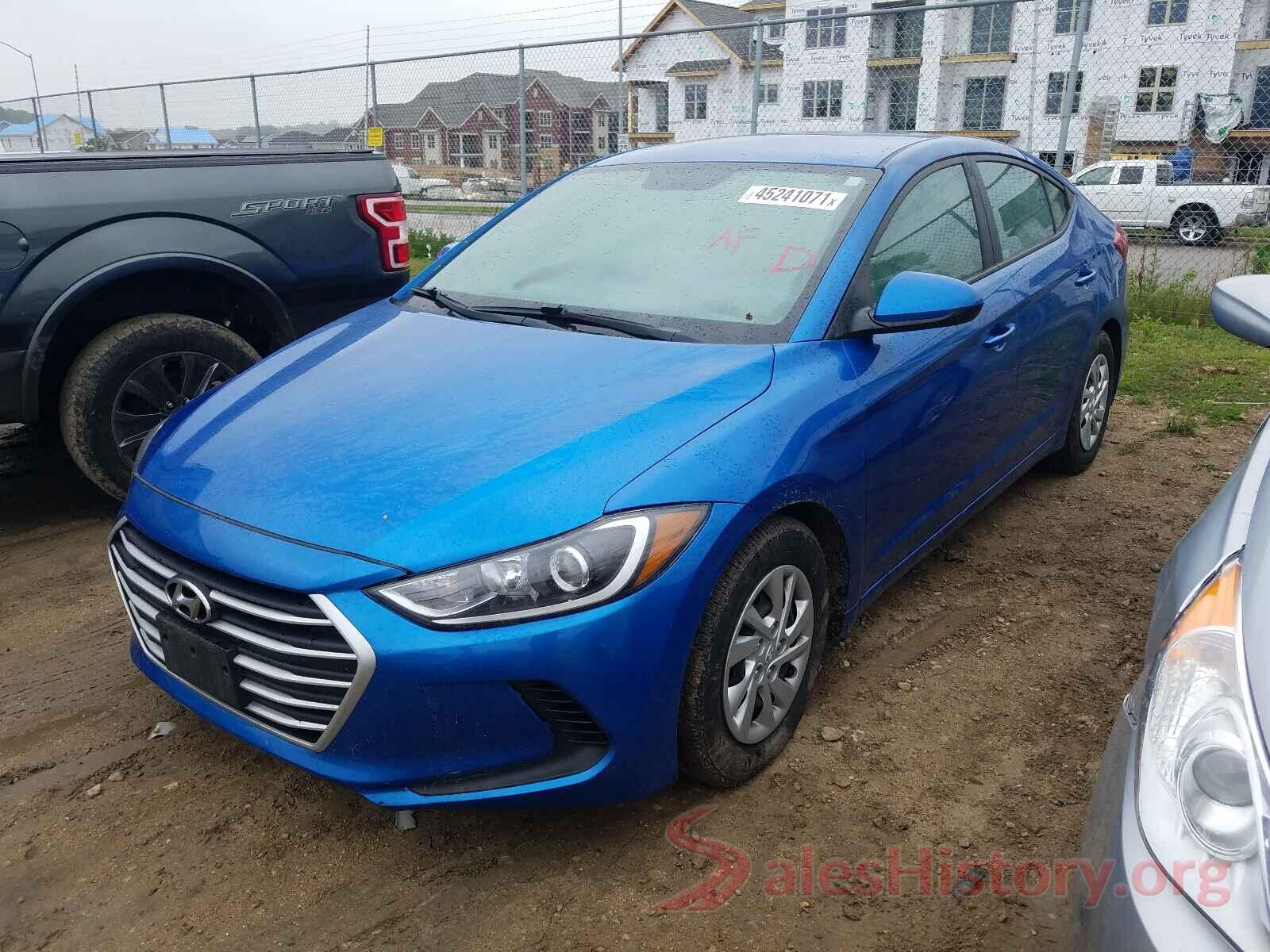 5NPD74LF5HH208992 2017 HYUNDAI ELANTRA