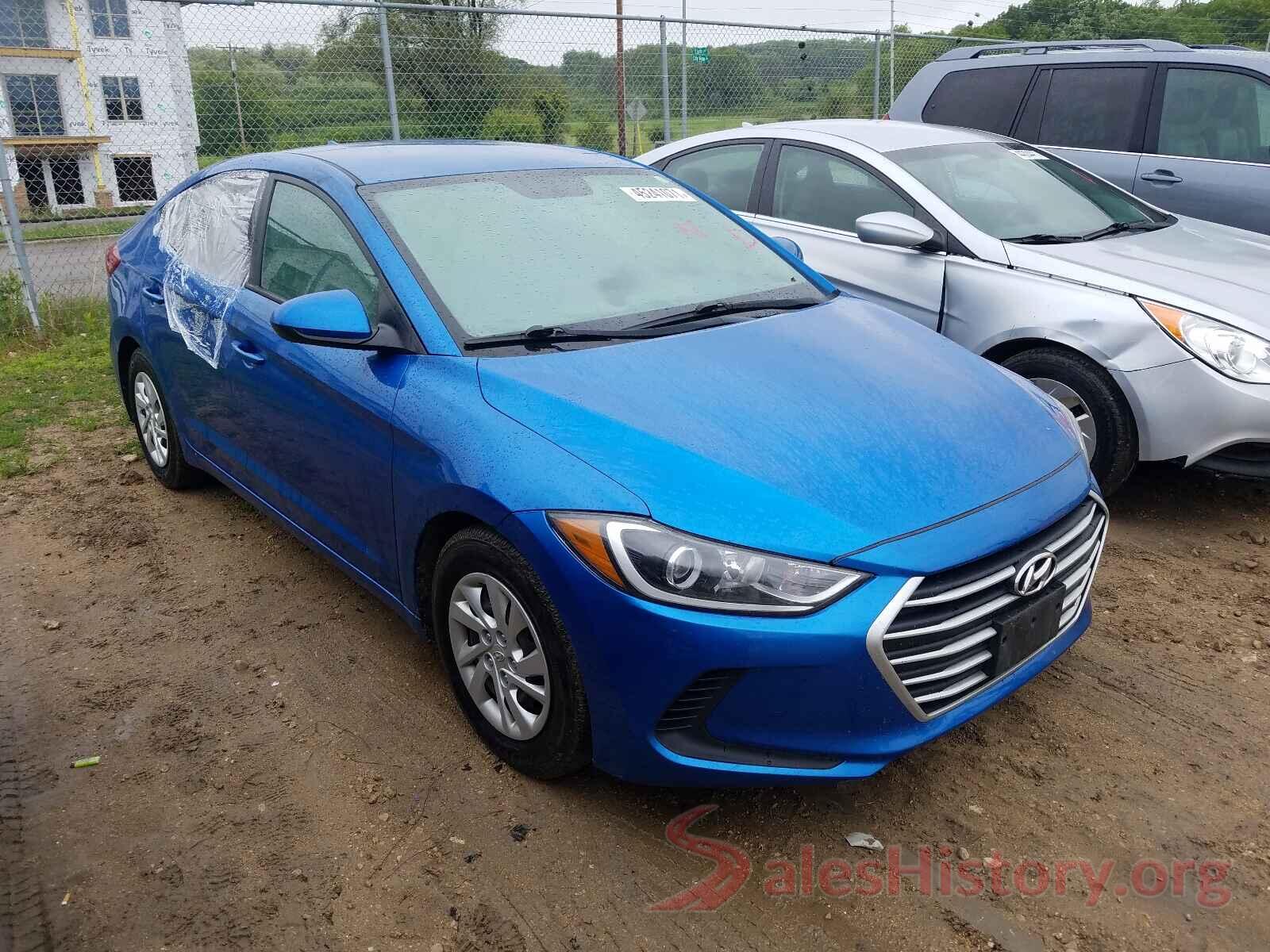 5NPD74LF5HH208992 2017 HYUNDAI ELANTRA