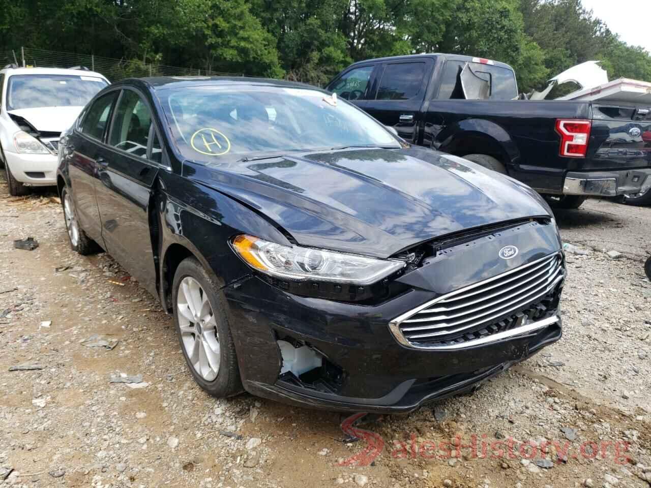 3FA6P0HD2LR191377 2020 FORD FUSION