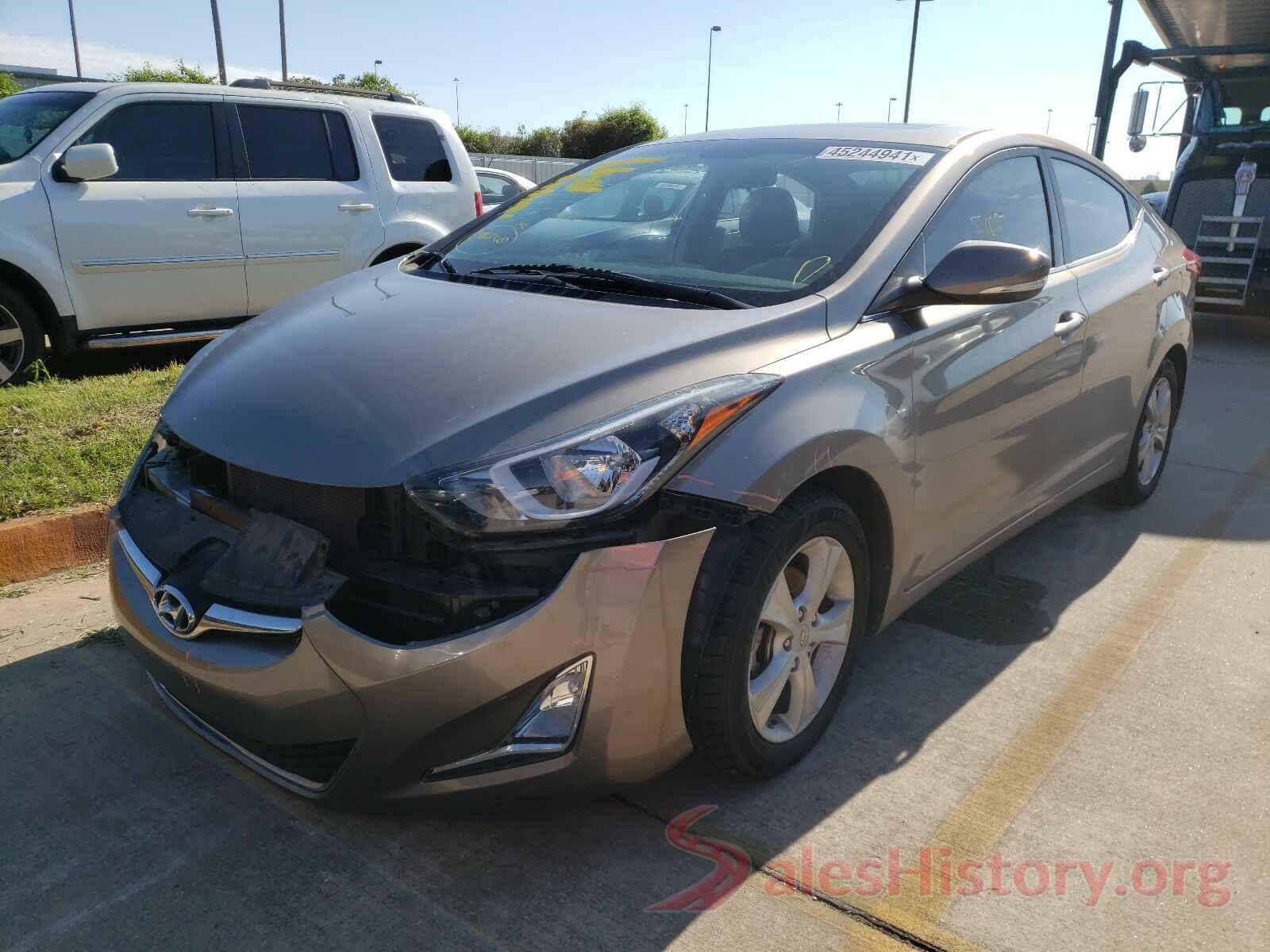 5NPDH4AEXGH716736 2016 HYUNDAI ELANTRA