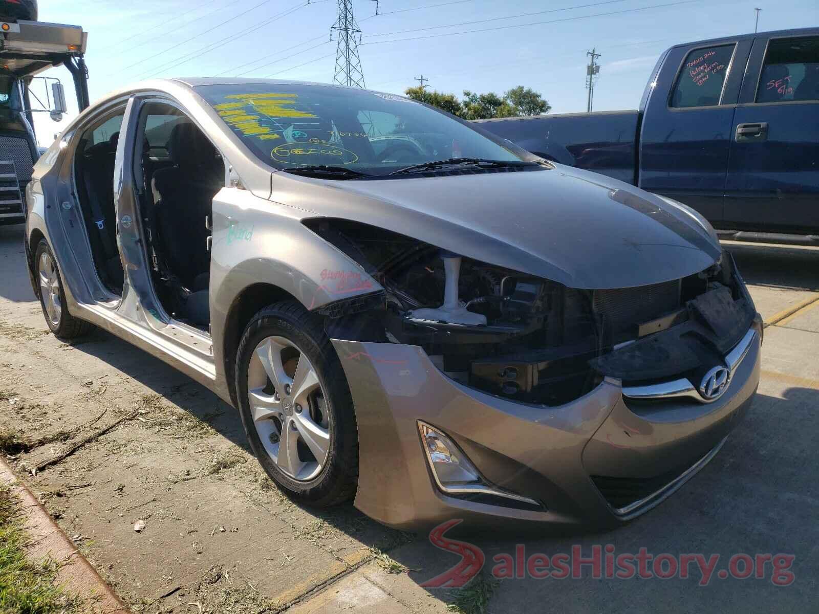 5NPDH4AEXGH716736 2016 HYUNDAI ELANTRA