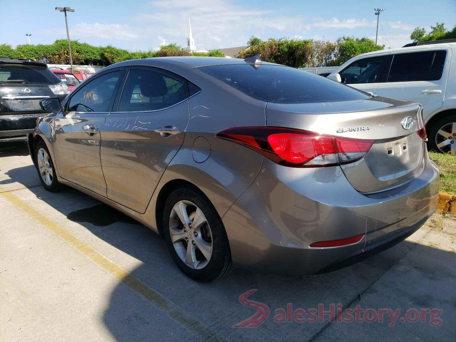 5NPDH4AEXGH716736 2016 HYUNDAI ELANTRA