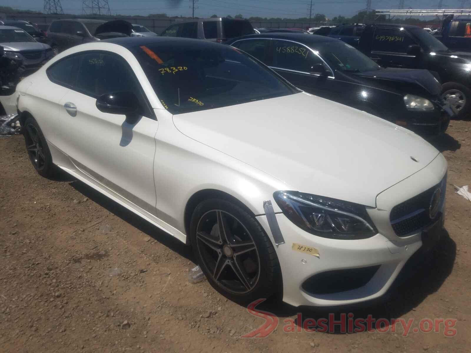 WDDWJ4KB9HF351100 2017 MERCEDES-BENZ C CLASS