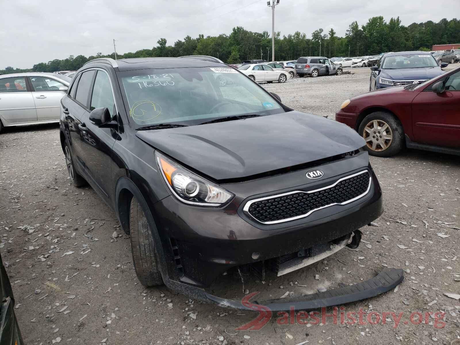 KNDCC3LC4H5065332 2017 KIA NIRO