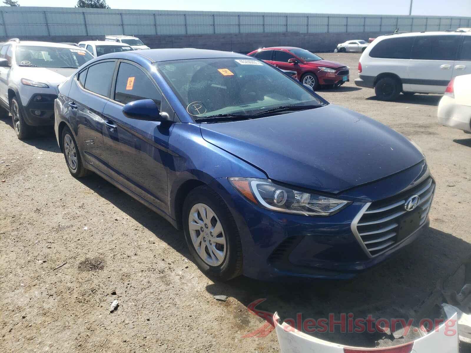 5NPD74LF3HH192100 2017 HYUNDAI ELANTRA