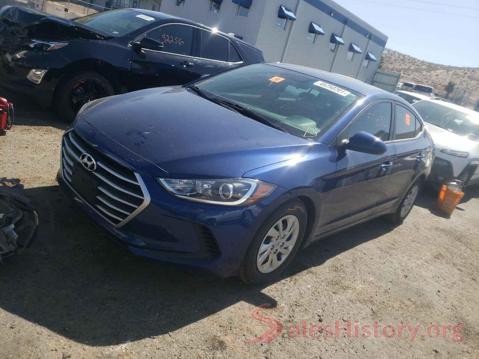 5NPD74LF3HH192100 2017 HYUNDAI ELANTRA