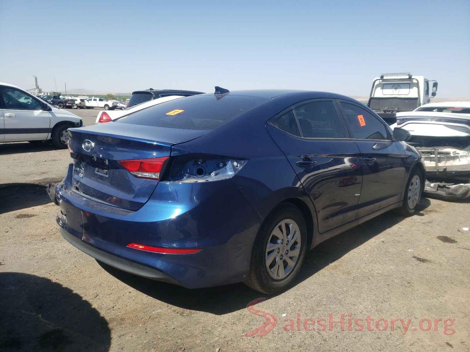 5NPD74LF3HH192100 2017 HYUNDAI ELANTRA