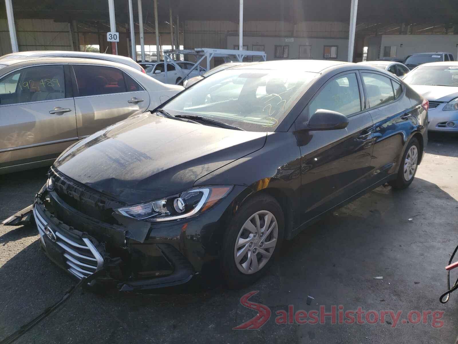 5NPD74LF0HH093671 2017 HYUNDAI ELANTRA