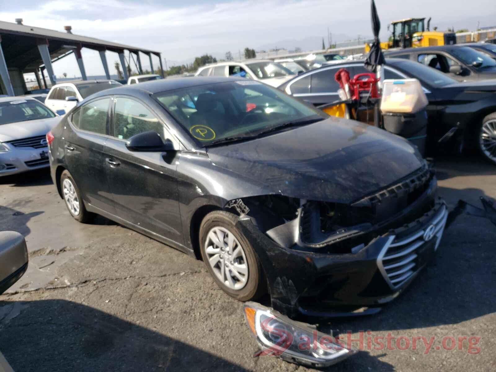 5NPD74LF0HH093671 2017 HYUNDAI ELANTRA