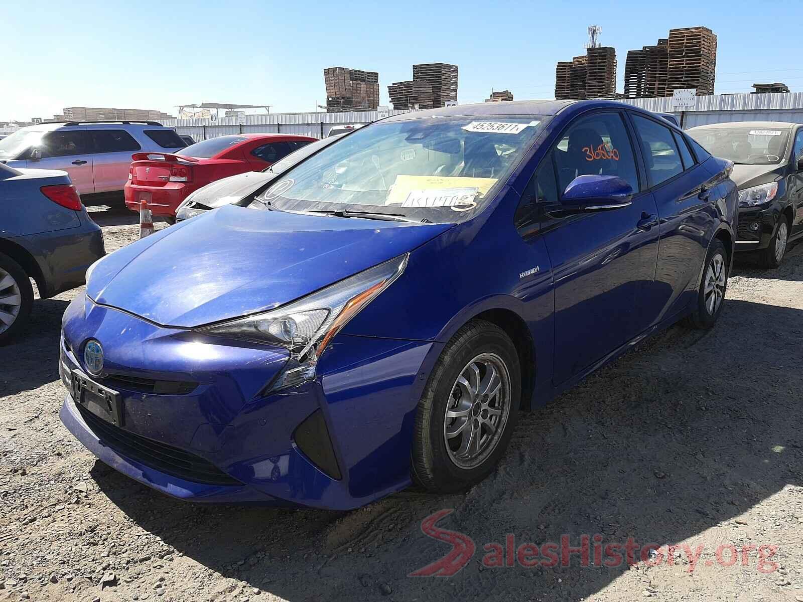 JTDKARFU8H3538945 2017 TOYOTA PRIUS