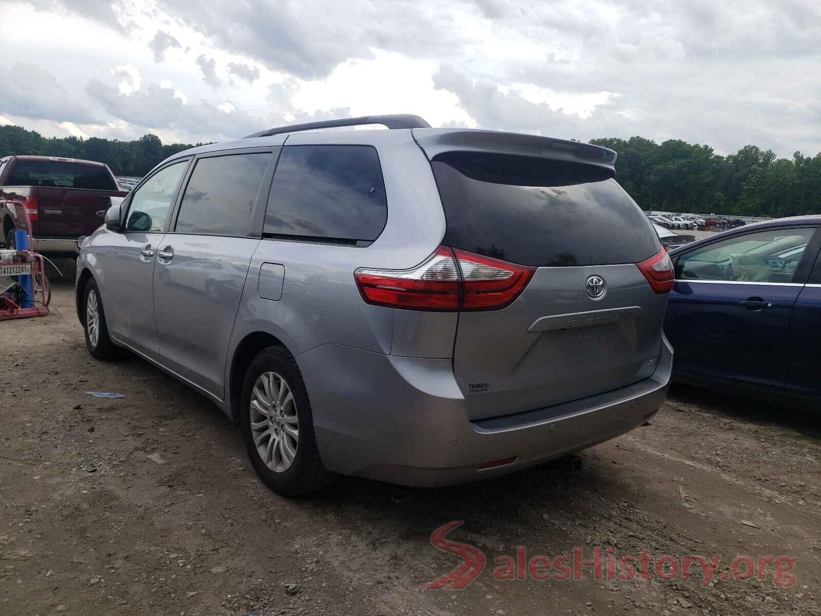 5TDYZ3DC2HS780770 2017 TOYOTA SIENNA