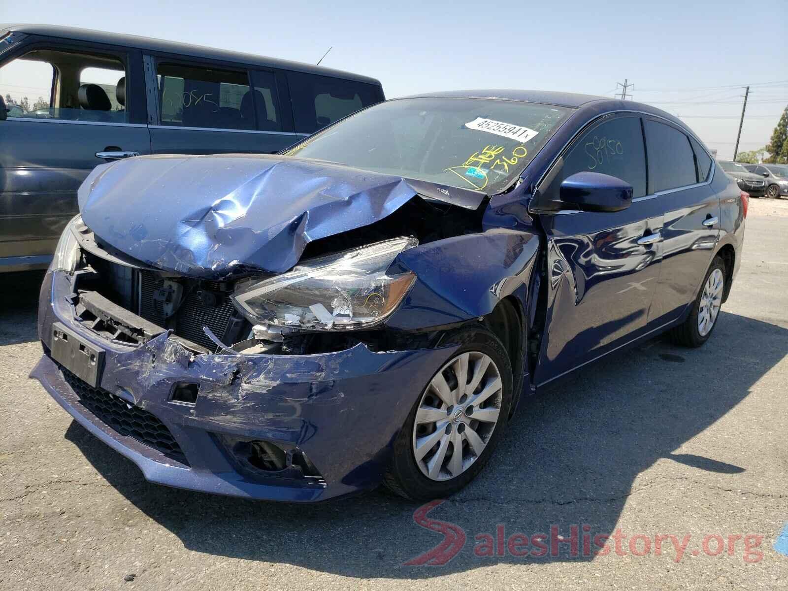 3N1AB7AP1HY206130 2017 NISSAN SENTRA