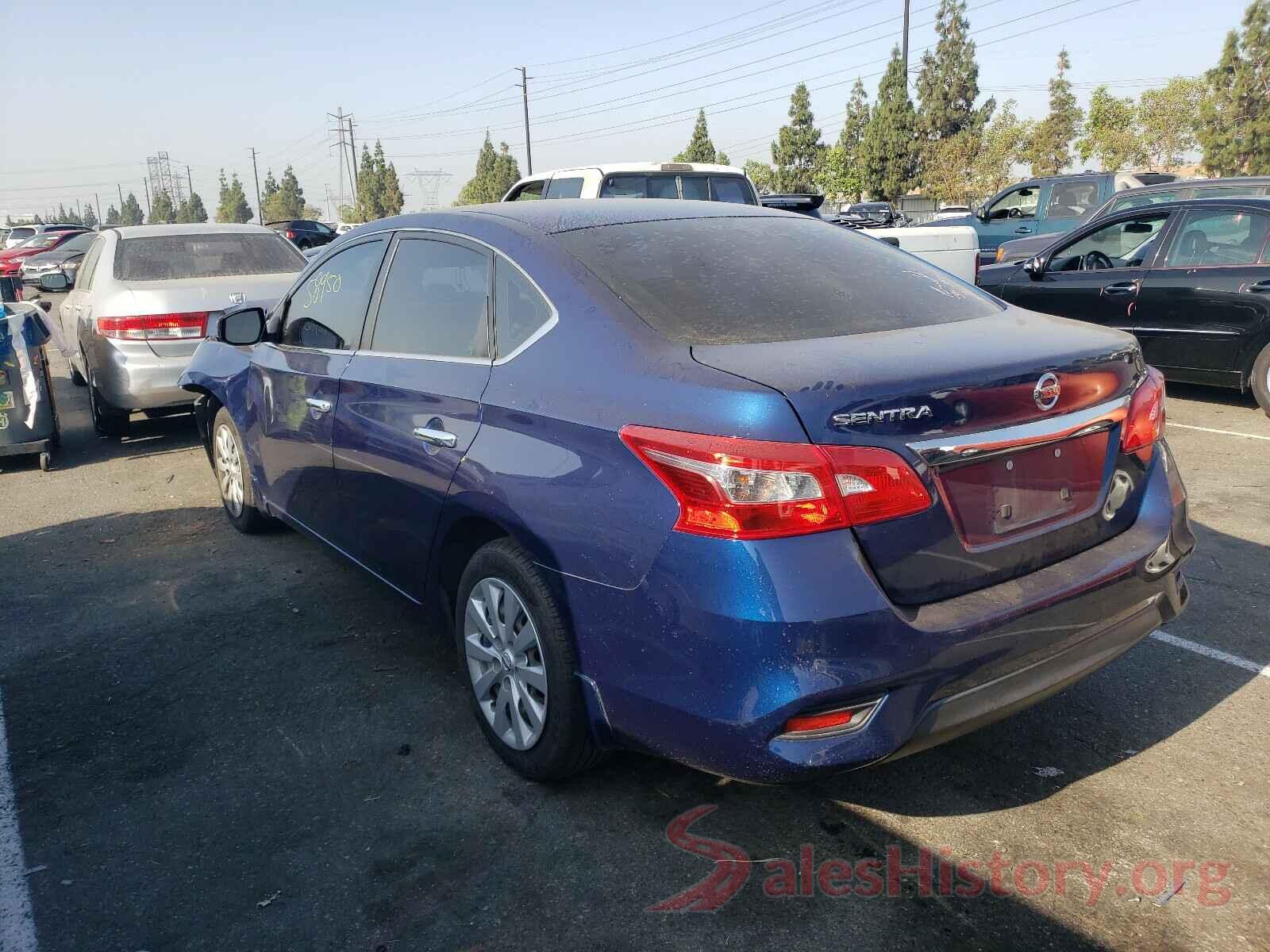 3N1AB7AP1HY206130 2017 NISSAN SENTRA