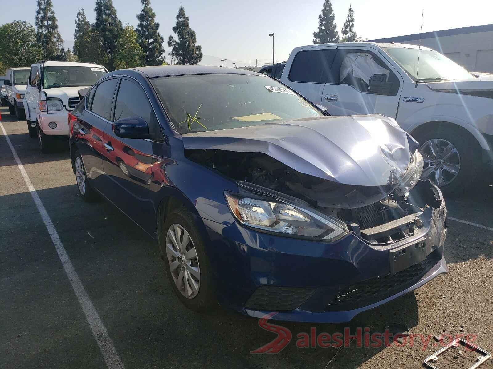 3N1AB7AP1HY206130 2017 NISSAN SENTRA