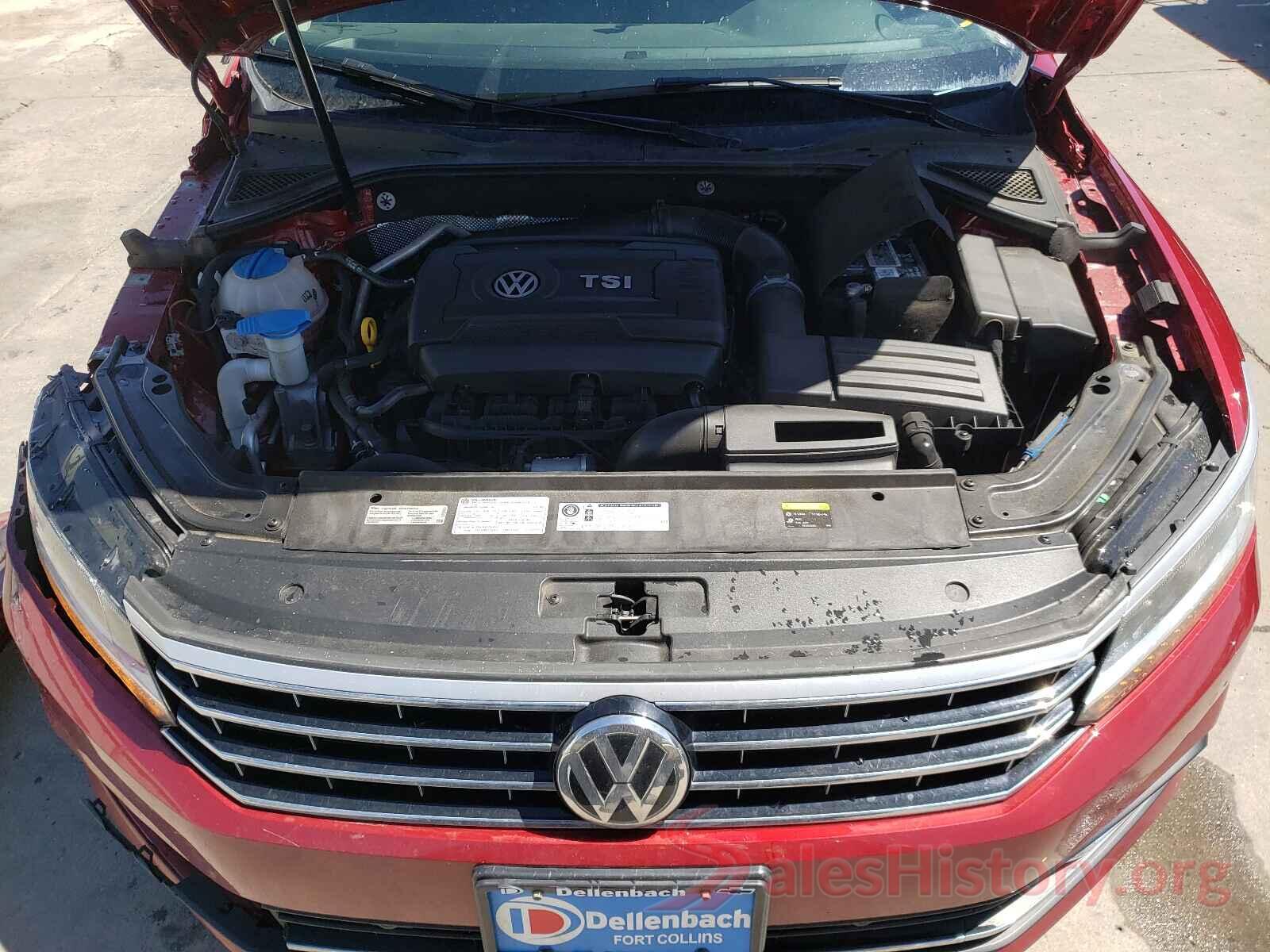 1VWGT7A30HC054607 2017 VOLKSWAGEN PASSAT