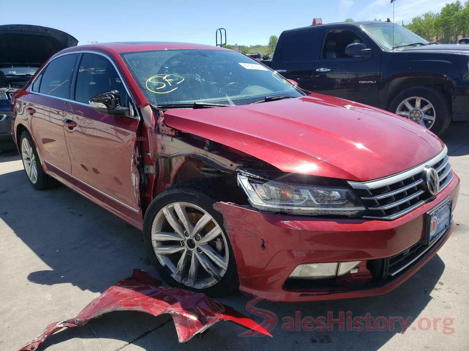 1VWGT7A30HC054607 2017 VOLKSWAGEN PASSAT