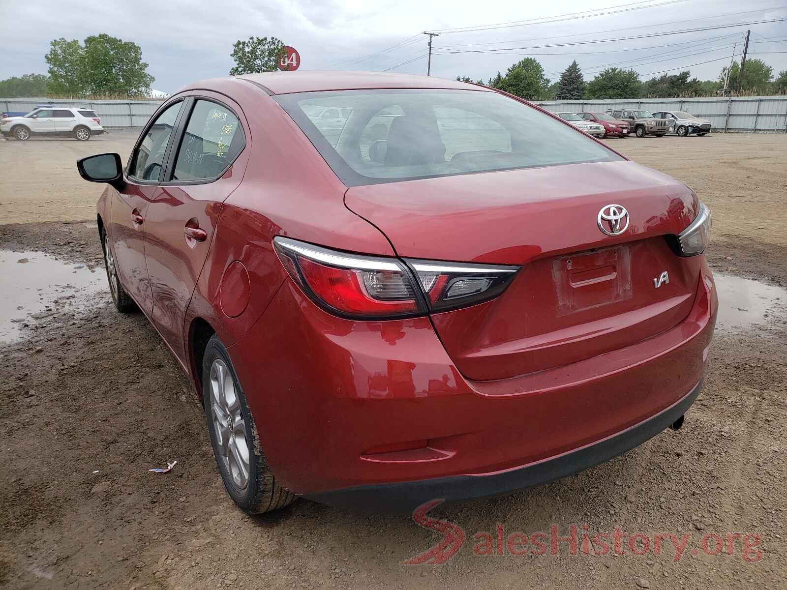 3MYDLBYV2JY322121 2018 TOYOTA YARIS