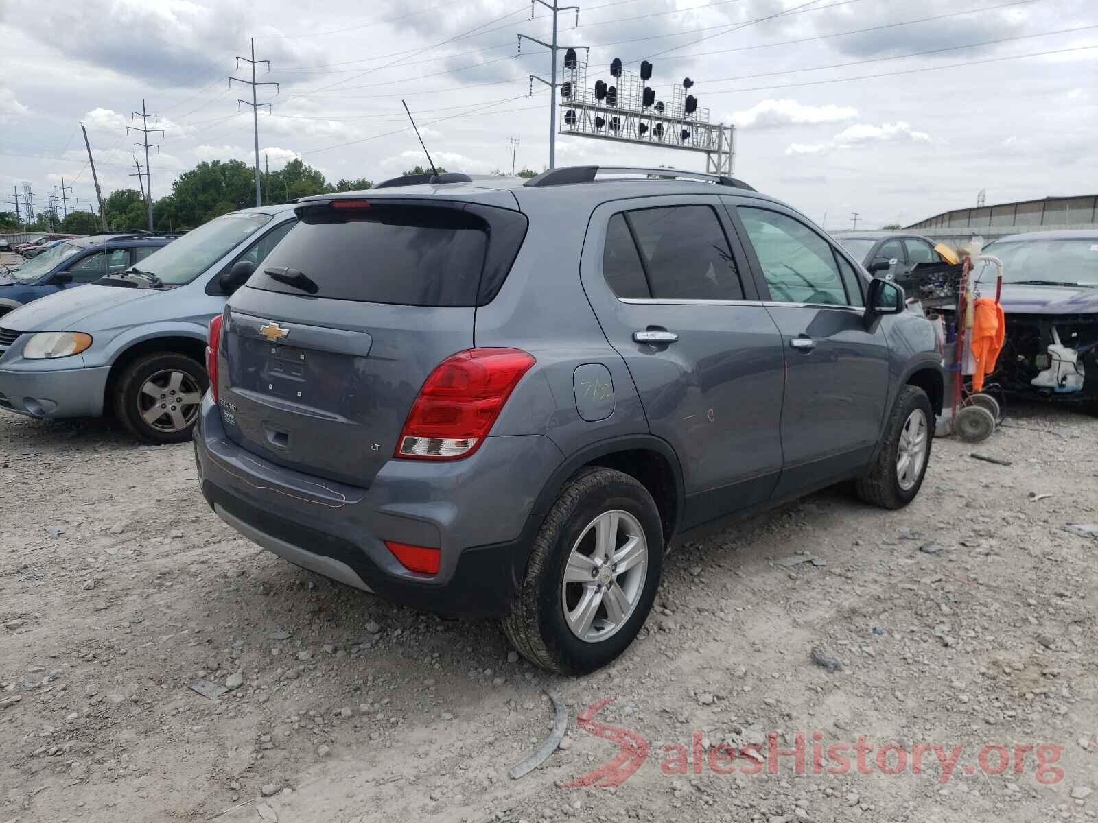 KL7CJPSB8KB940696 2019 CHEVROLET TRAX