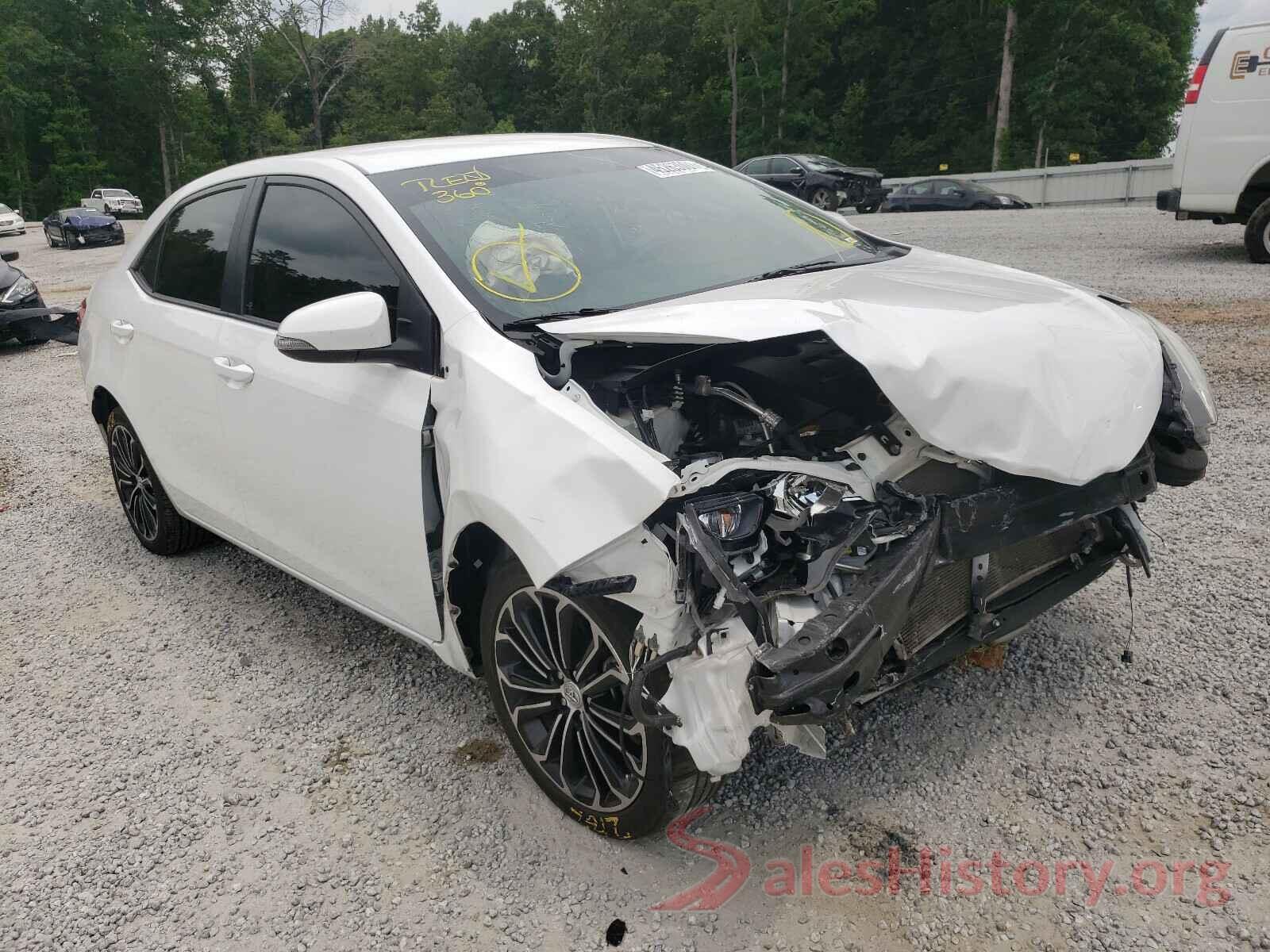 2T1BURHEXGC743427 2016 TOYOTA COROLLA