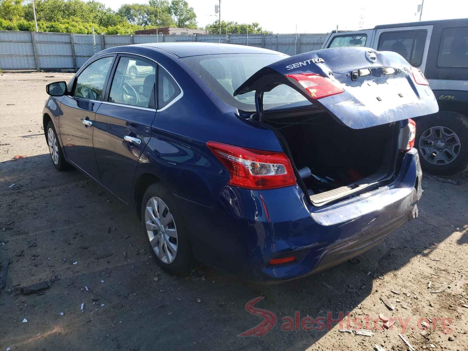 3N1AB7AP7KY354225 2019 NISSAN SENTRA