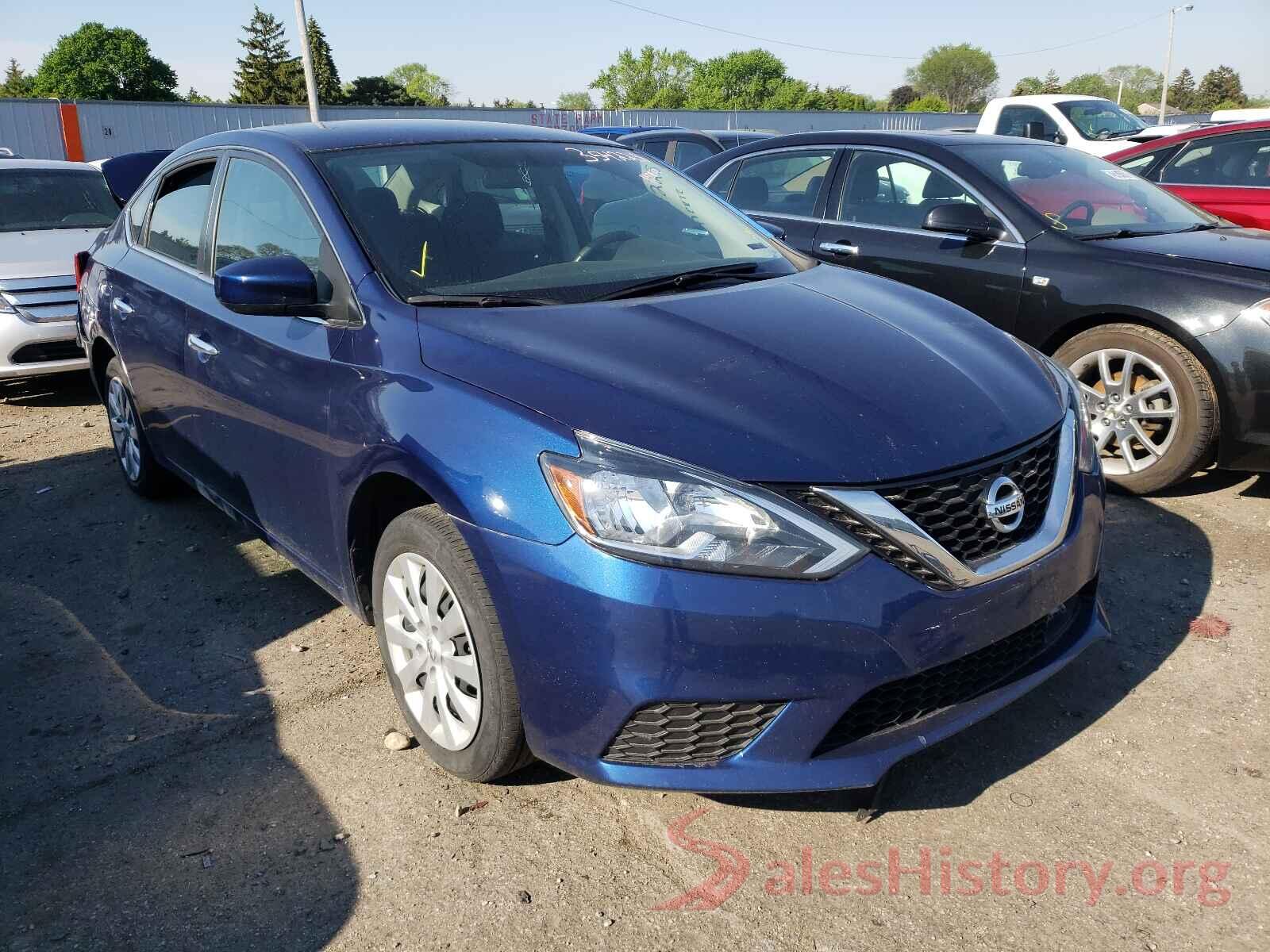 3N1AB7AP7KY354225 2019 NISSAN SENTRA