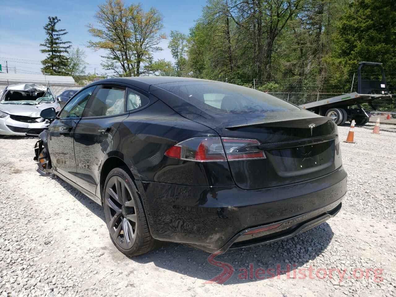 5YJSA1E65NF468744 2022 TESLA MODEL S