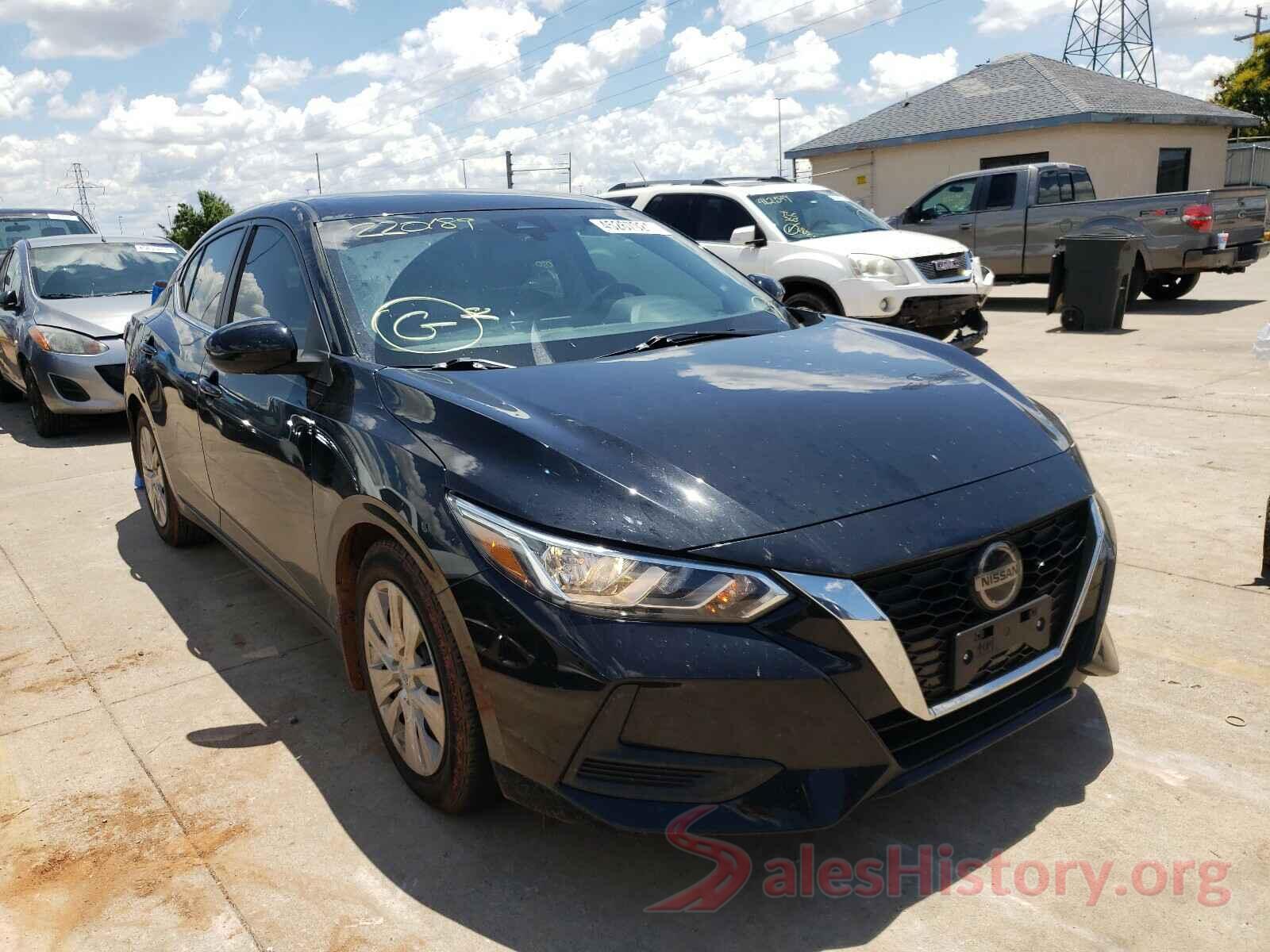 3N1AB8BV0LY220189 2020 NISSAN SENTRA