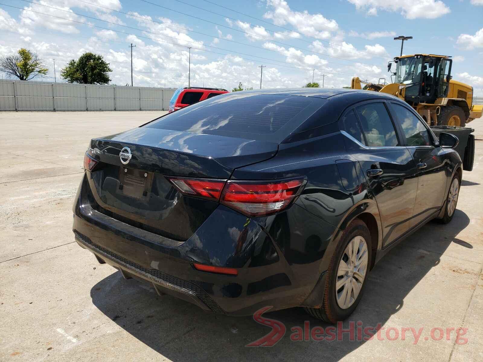 3N1AB8BV0LY220189 2020 NISSAN SENTRA