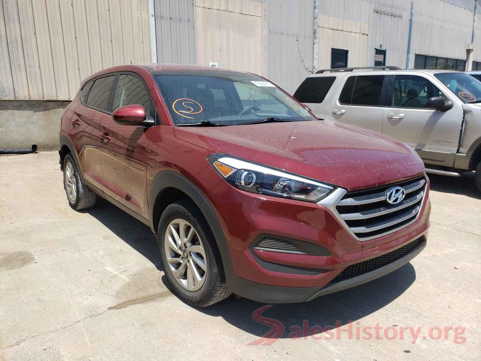 KM8J23A45JU782738 2018 HYUNDAI TUCSON