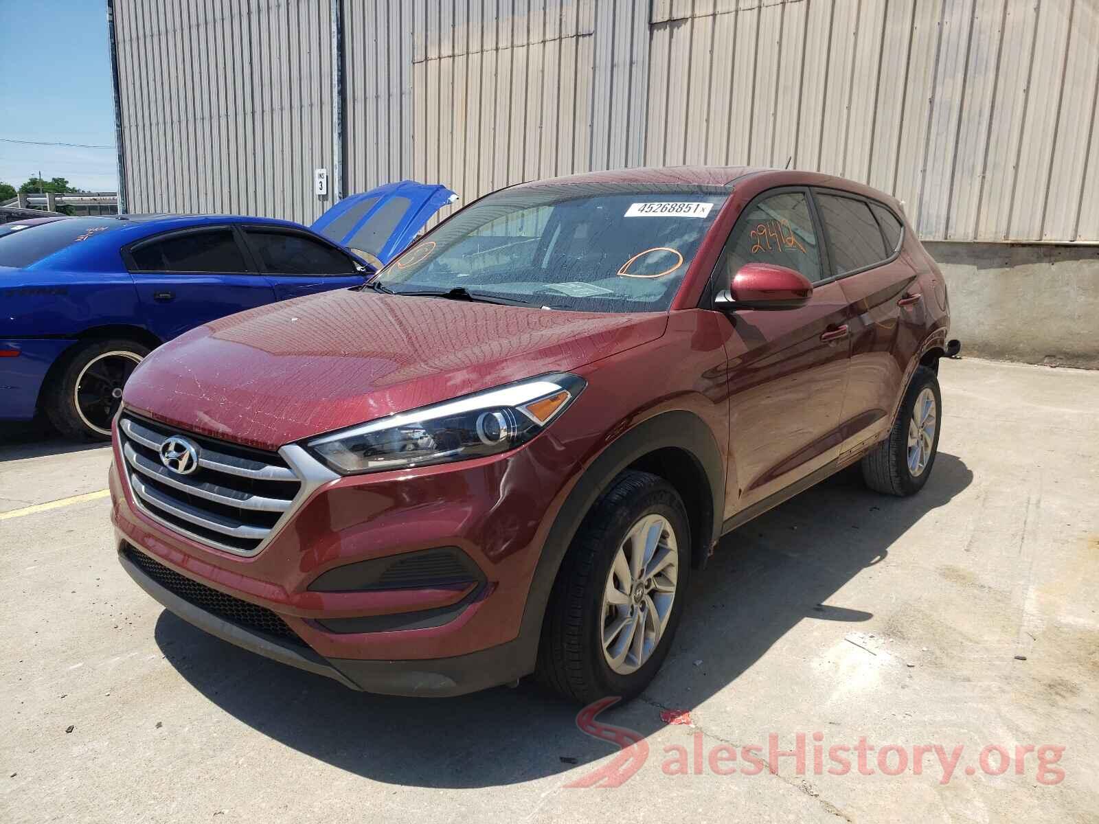 KM8J23A45JU782738 2018 HYUNDAI TUCSON