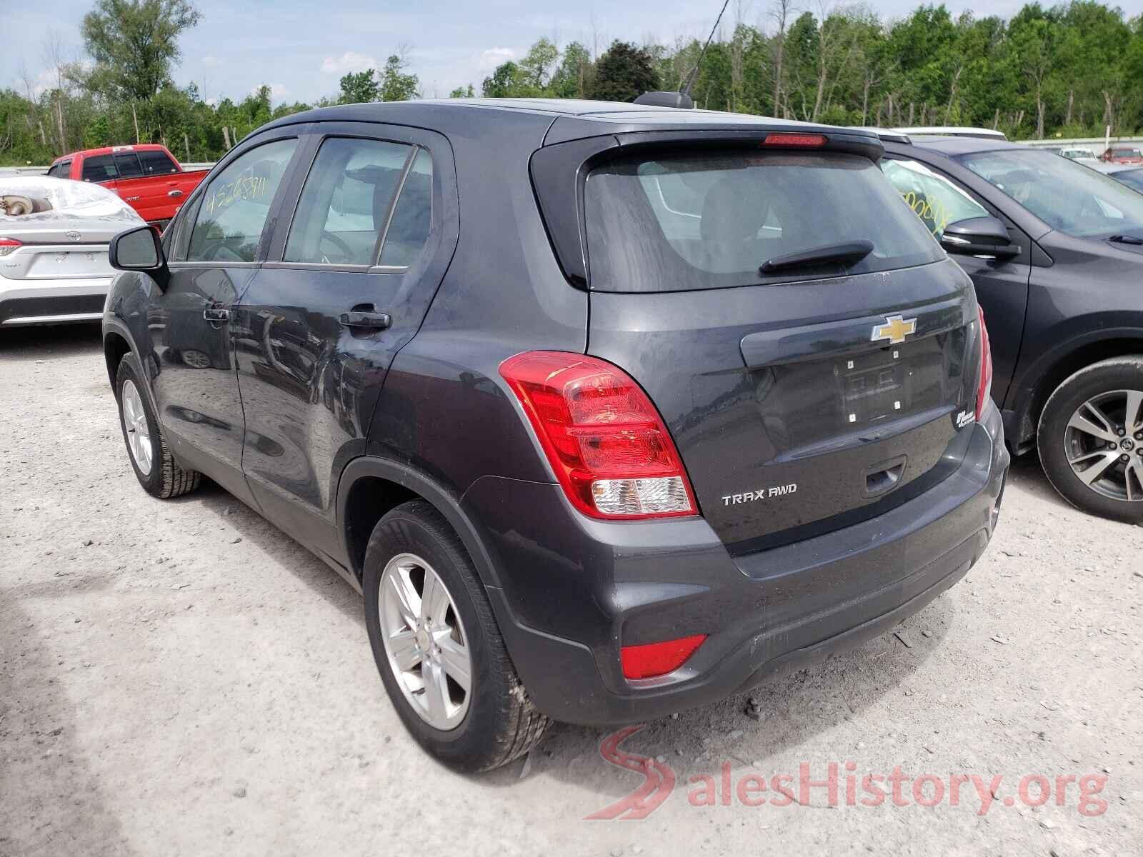 3GNCJNSB1KL329020 2019 CHEVROLET TRAX