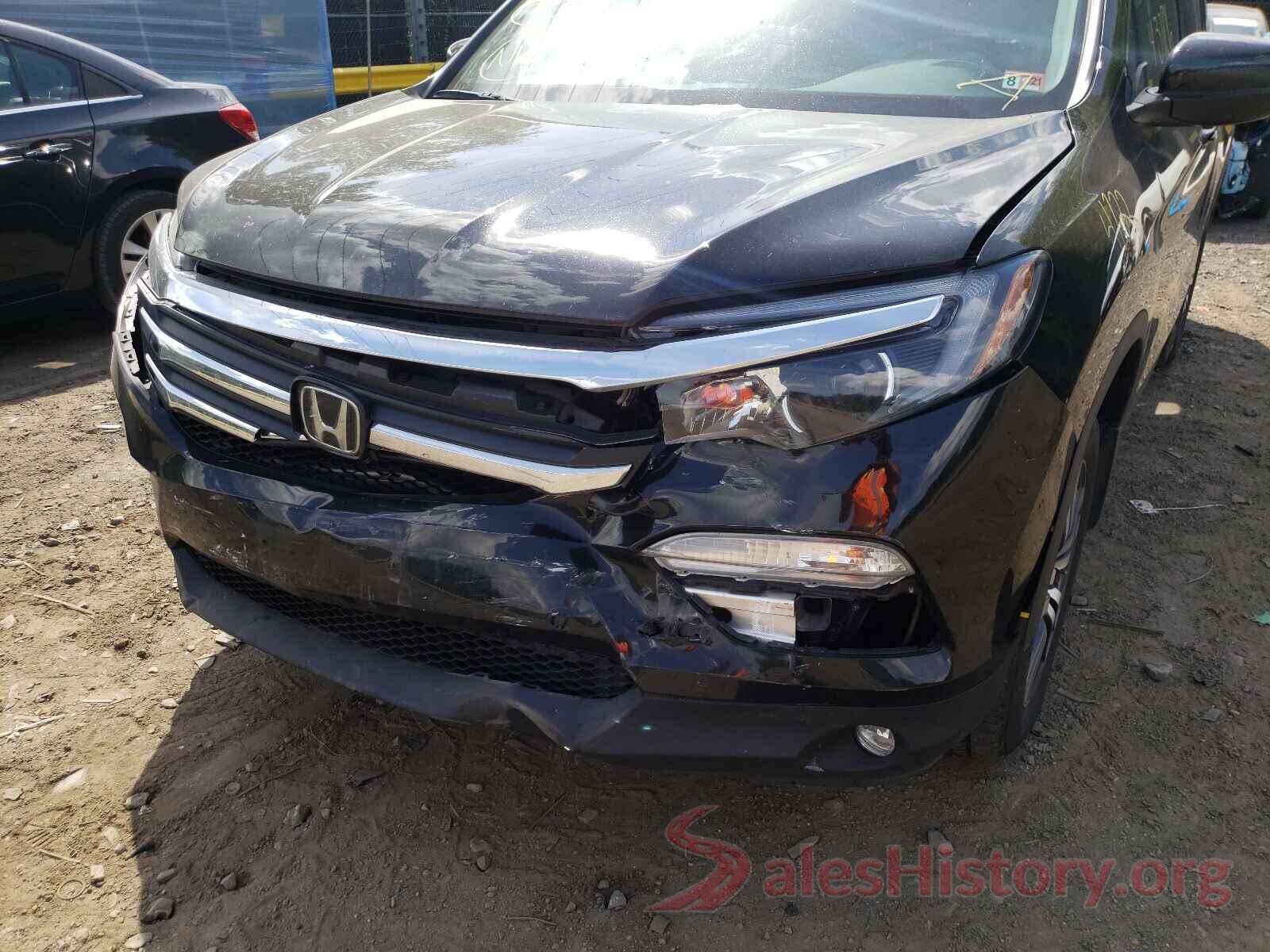 5FNYF6H60HB103025 2017 HONDA PILOT