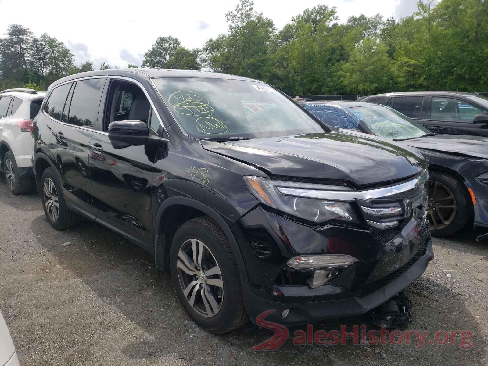 5FNYF6H60HB103025 2017 HONDA PILOT