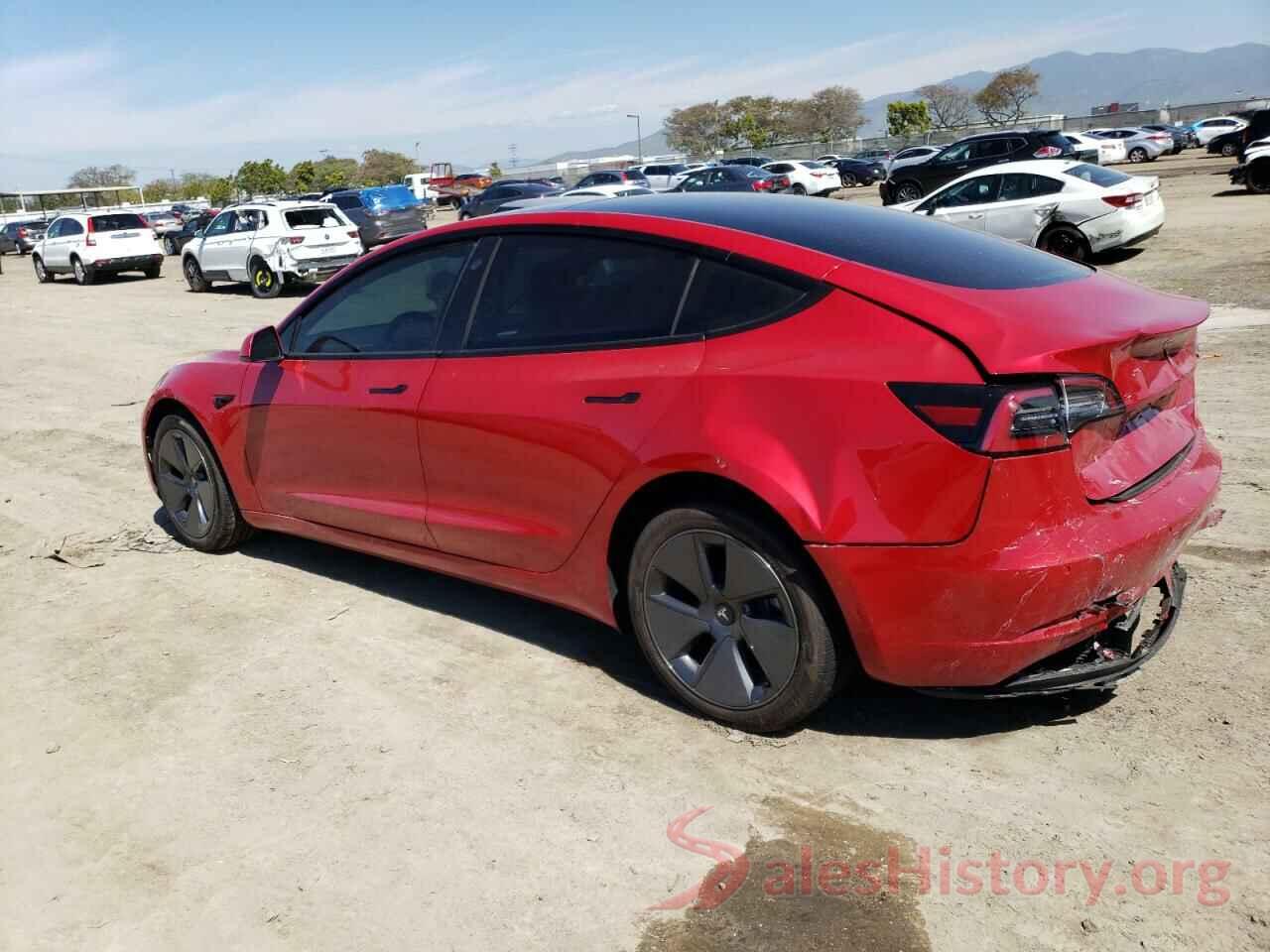 5YJ3E1EBXNF237165 2022 TESLA MODEL 3