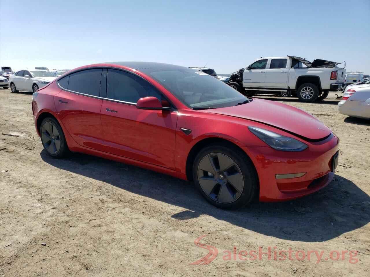 5YJ3E1EBXNF237165 2022 TESLA MODEL 3