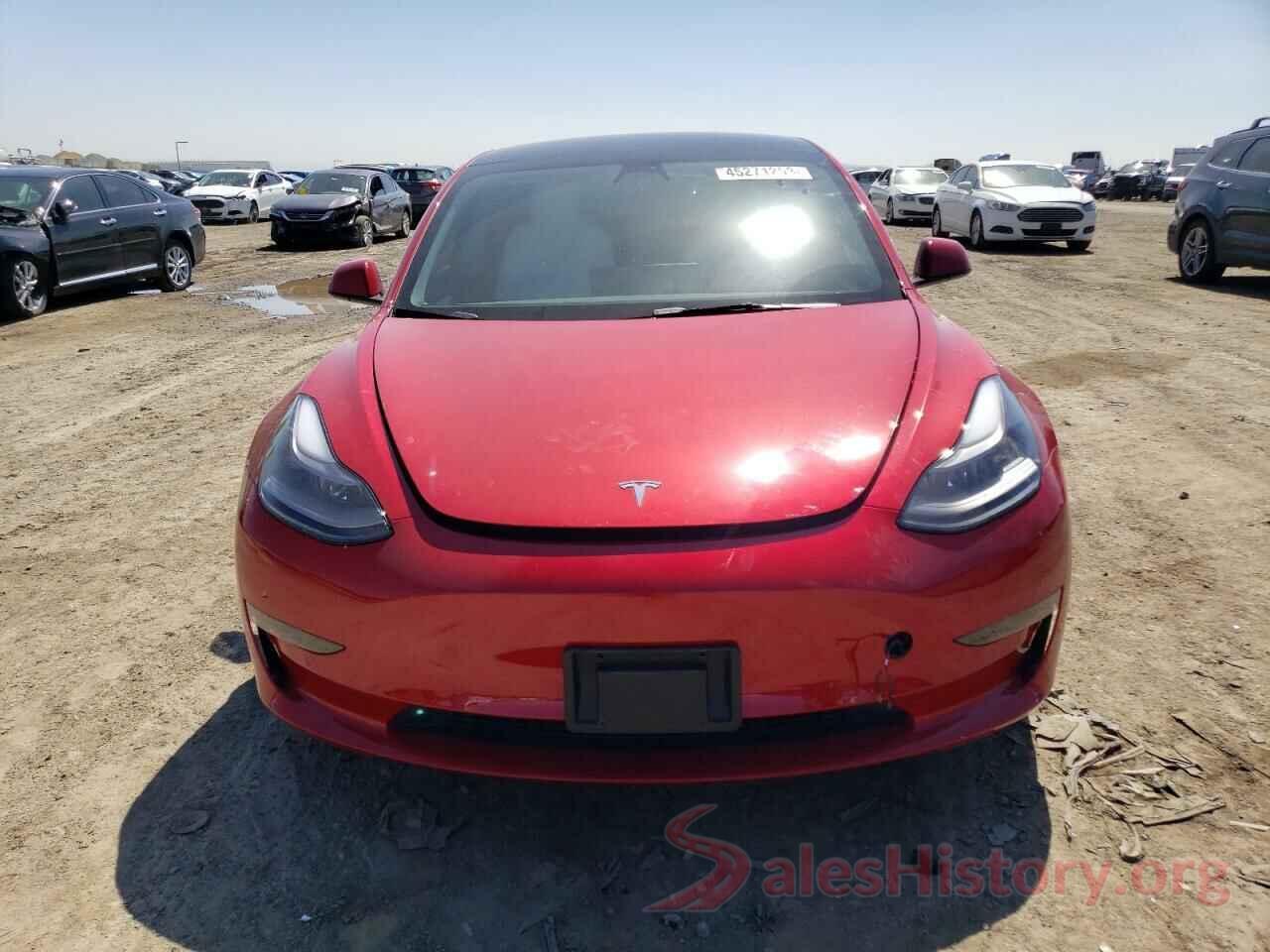 5YJ3E1EBXNF237165 2022 TESLA MODEL 3