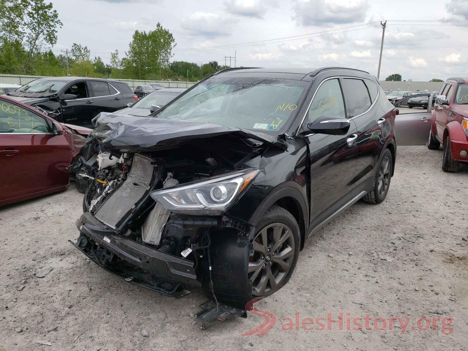 5XYZWDLA0HG494478 2017 HYUNDAI SANTA FE