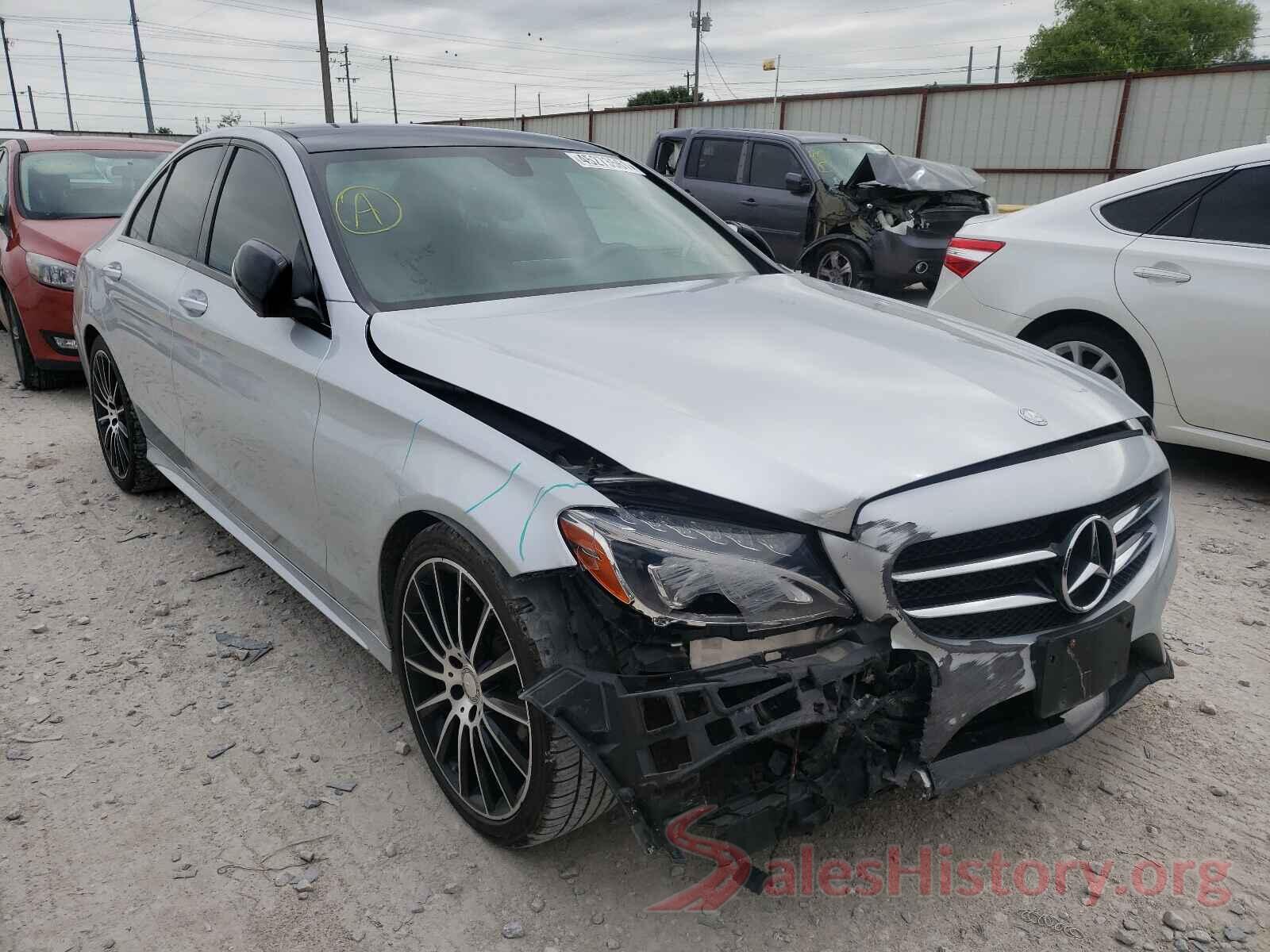 55SWF4JB1GU173942 2016 MERCEDES-BENZ C CLASS