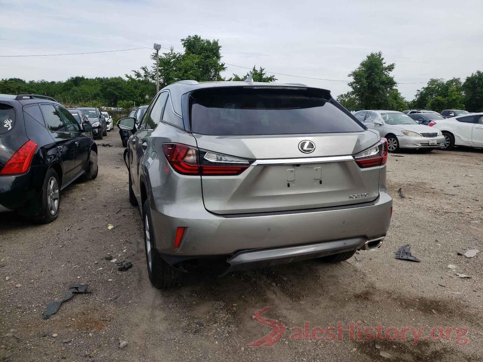 2T2BZMCA7HC096507 2017 LEXUS RX350