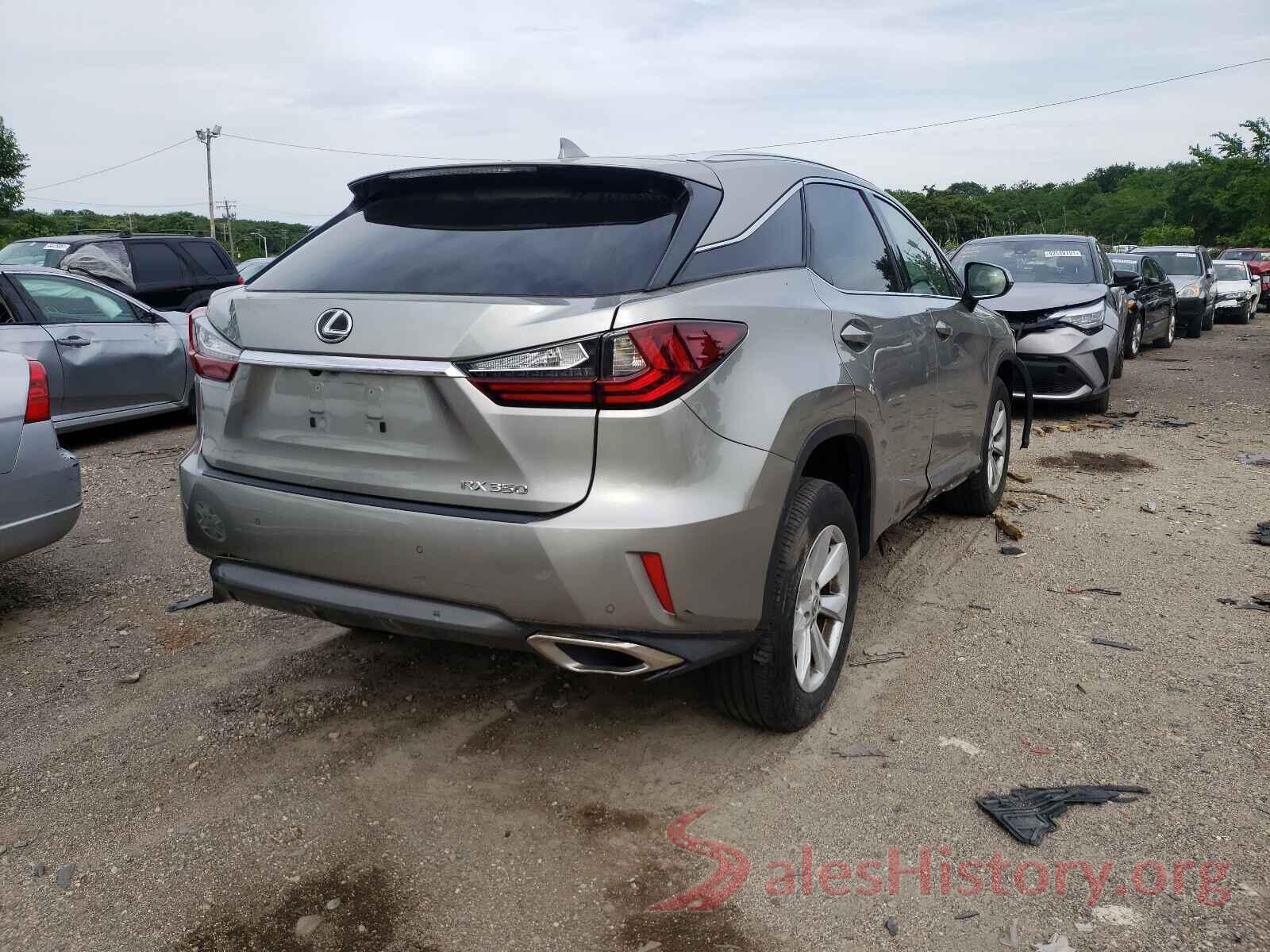 2T2BZMCA7HC096507 2017 LEXUS RX350