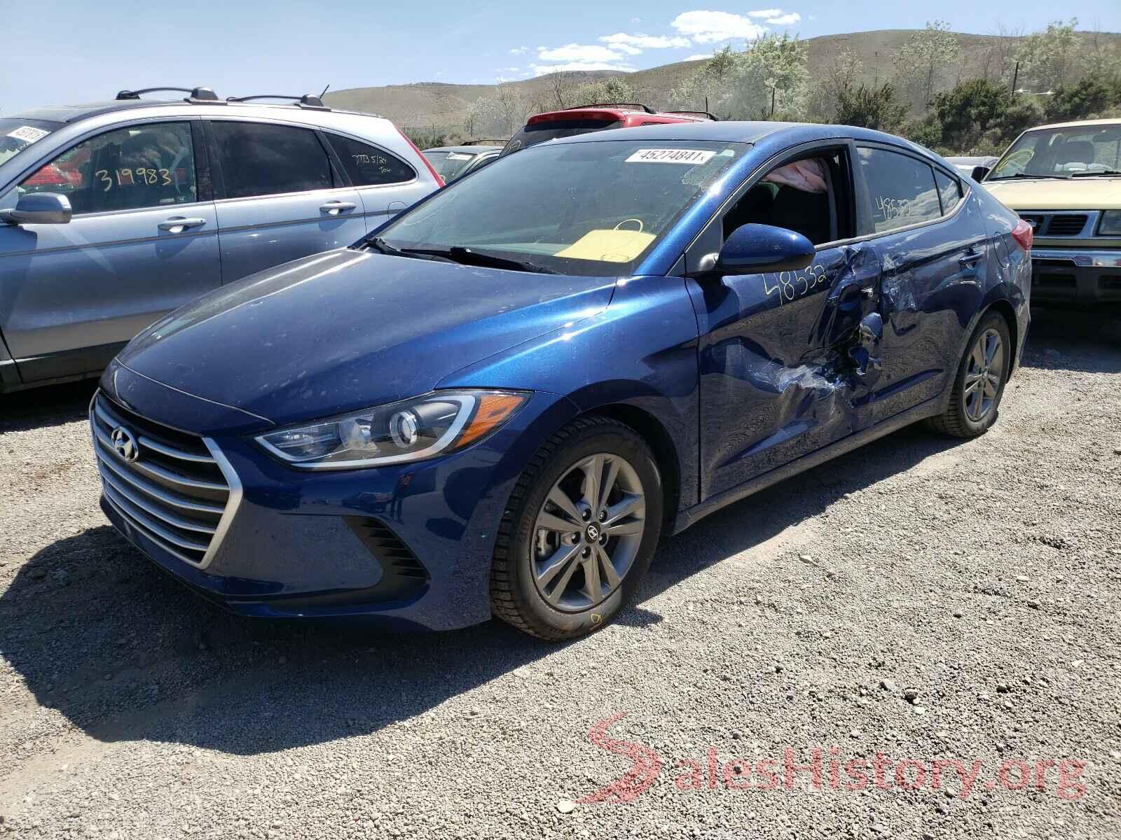 5NPD84LF5HH055429 2017 HYUNDAI ELANTRA