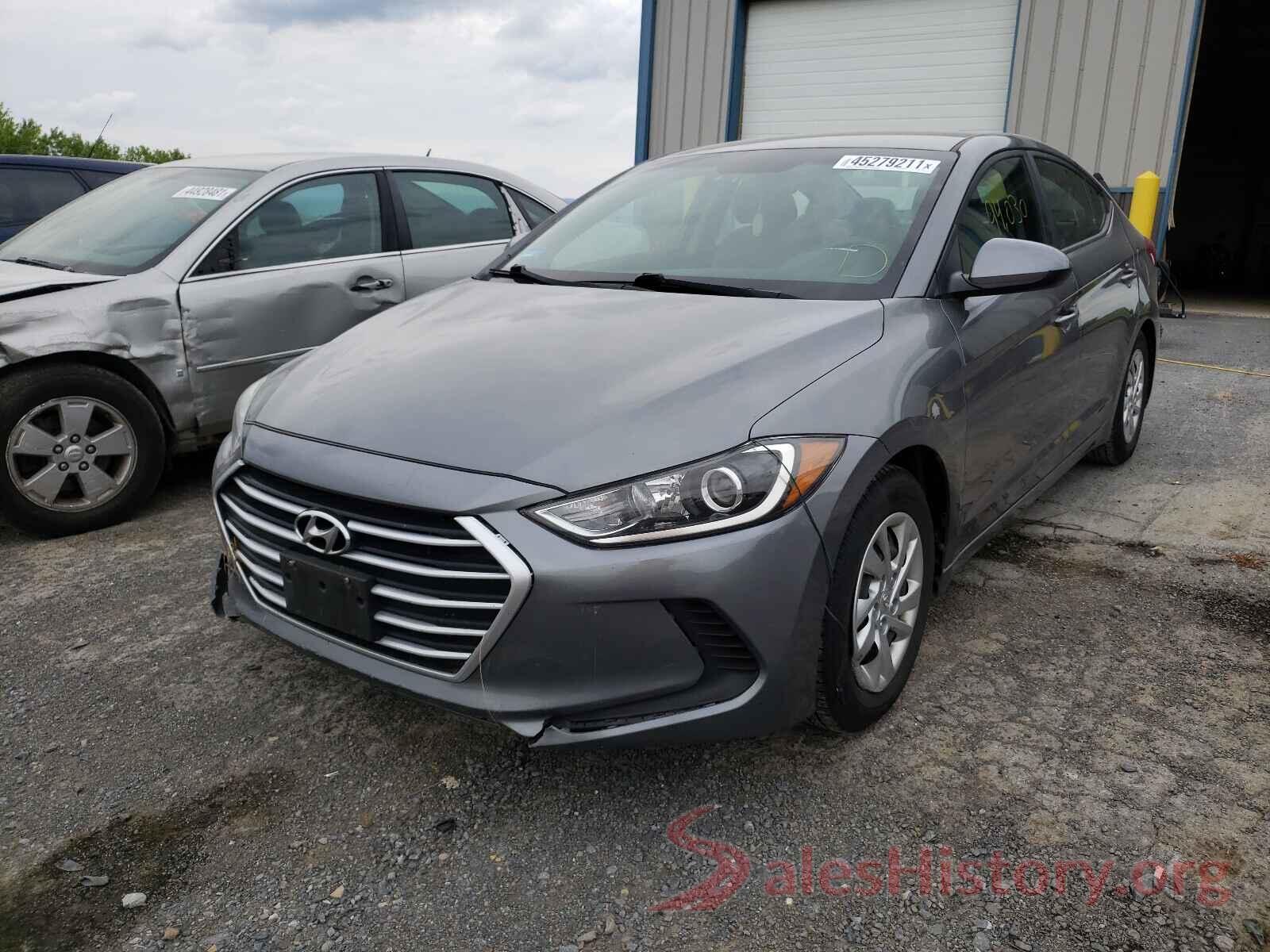 KMHD74LF7HU113478 2017 HYUNDAI ELANTRA