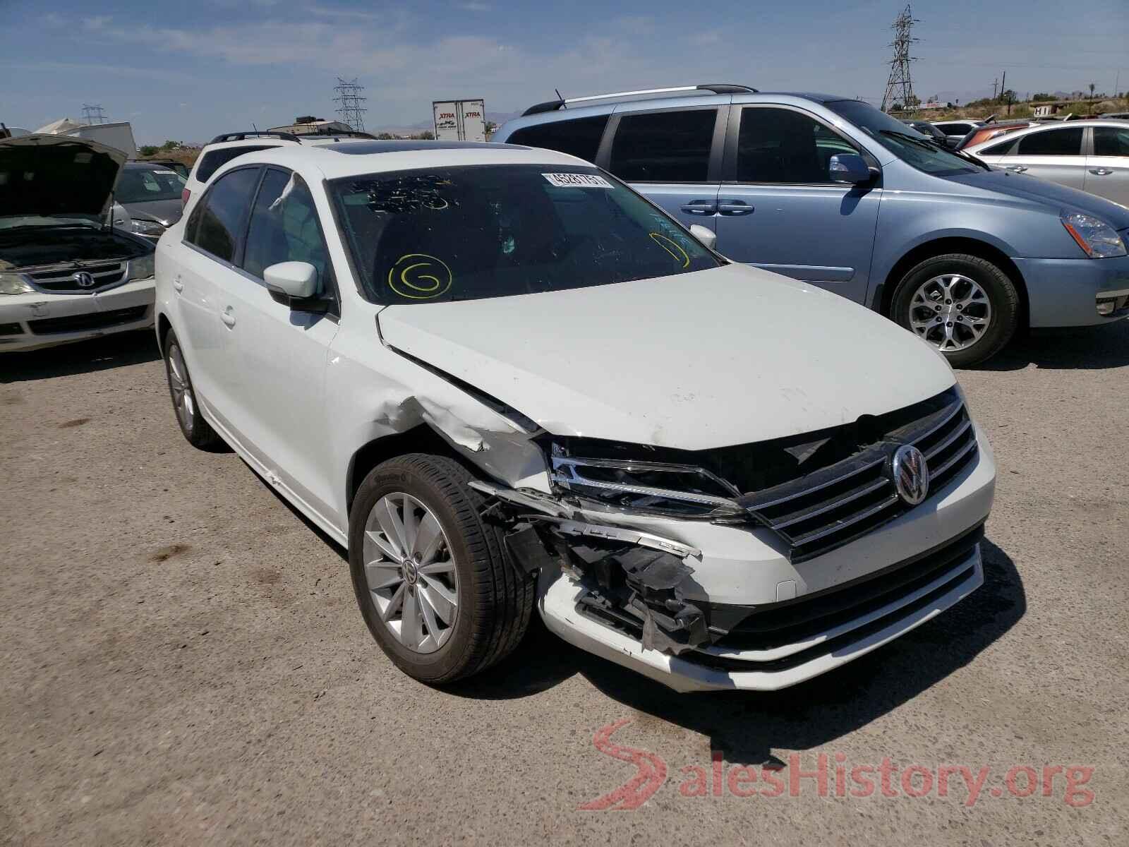 3VWD67AJ5GM311881 2016 VOLKSWAGEN JETTA